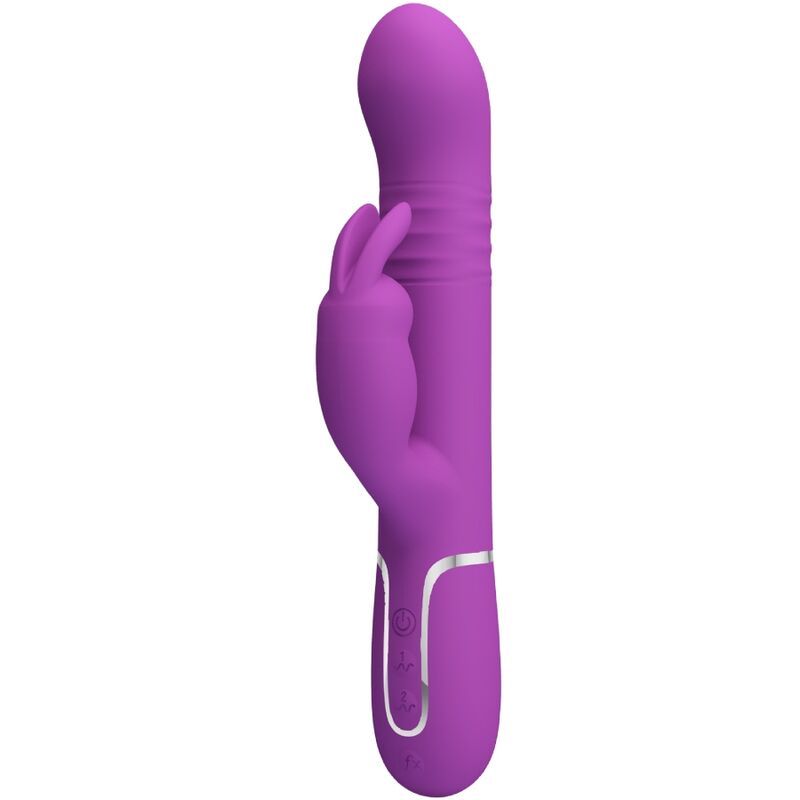 PRETTY LOVE - COALE 4 IN 1 Multifunktions-Rabbit-Vibrator Lila