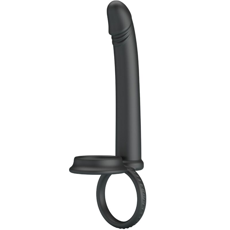 PRETTY LOVE - DILLION DOPPELTE PENETRATION DOPPELTER PENISRING SCHWARZ