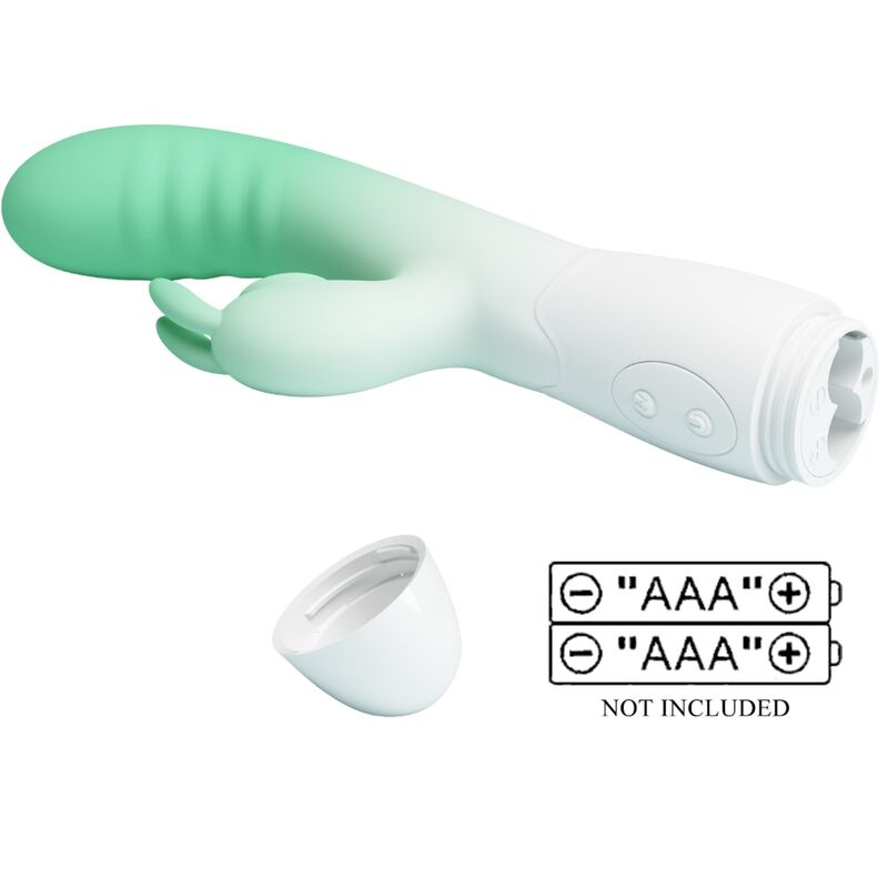 PRETTY LOVE - CERBERUS RABBIT VIBRATOR 30 VIBRATIONEN GRÜN