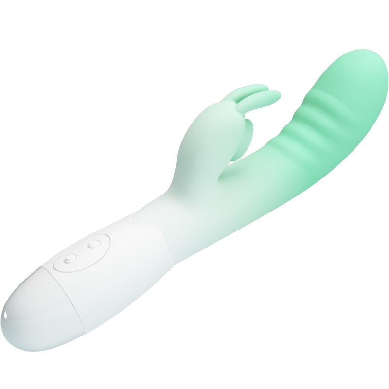 PRETTY LOVE - CERBERUS RABBIT VIBRATOR 30 VIBRATIONEN GRÜN