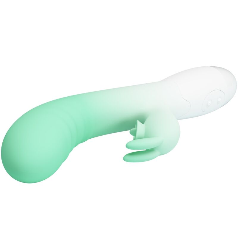 PRETTY LOVE - CERBERUS RABBIT VIBRATOR 30 VIBRATIONEN GRÜN