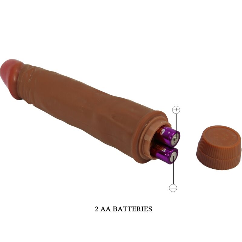 BAILE - ZWERG realistischer Vibrator 21 cm Mulatte
