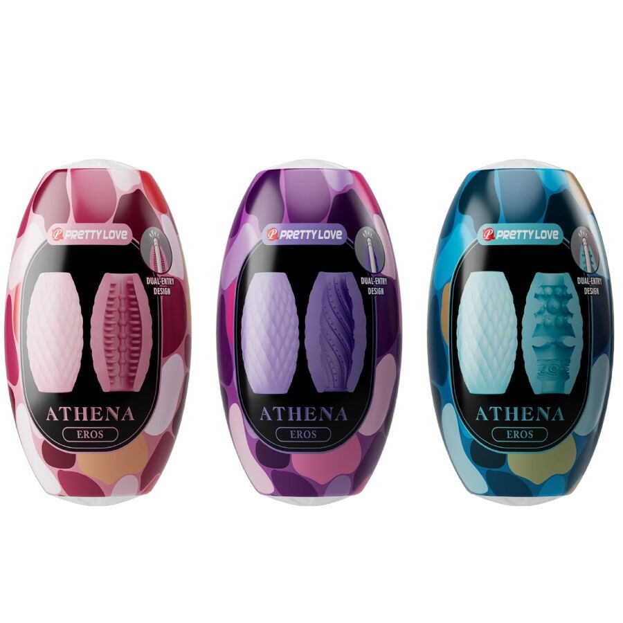 PRETTY LOVE - ATHENA EROS PACK 15 VERSCHIEDENE MASTURBATOR