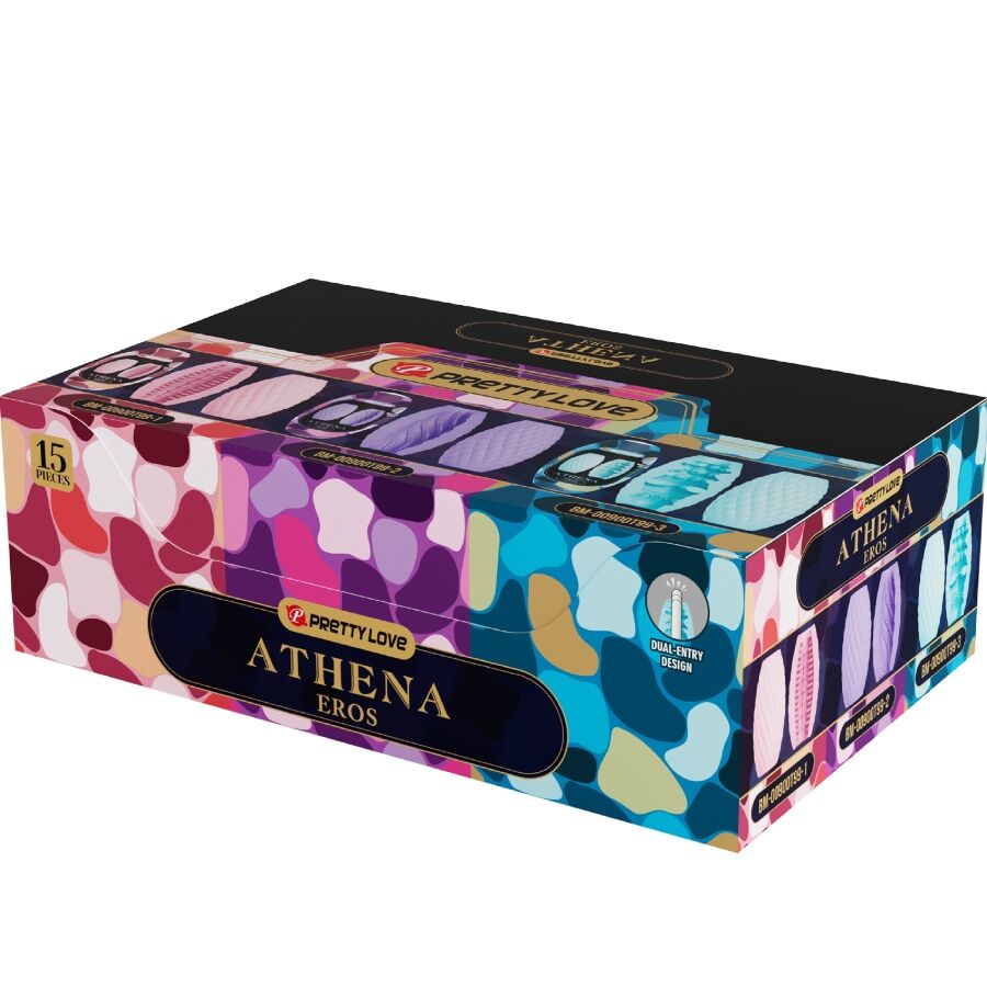 PRETTY LOVE - ATHENA EROS PACK 15 VERSCHIEDENE MASTURBATOR