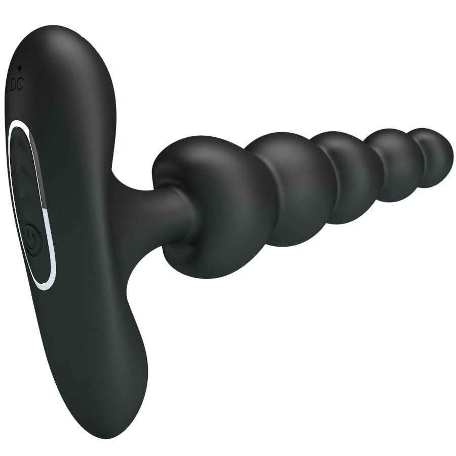 PRETTY LOVE - CORBAN Analvibrator 10 Vibrationen Schwarz