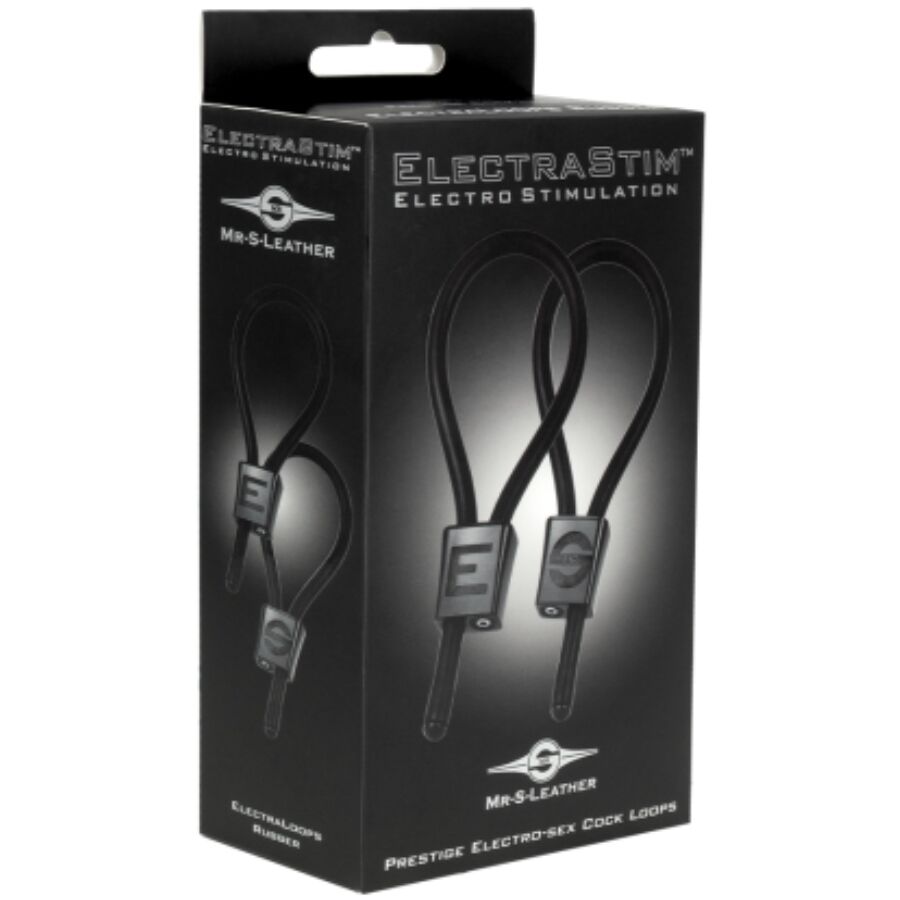 ELECTRASTIM - PRESTIGE ELECTRA LOOPS verstellbare Penisringe Schwarz