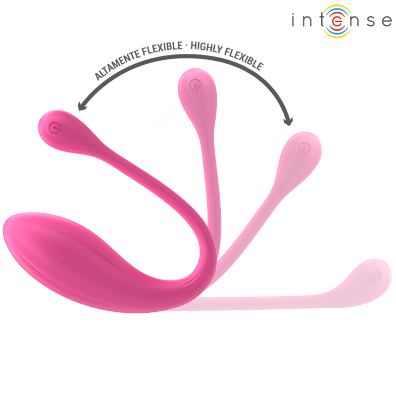 INTENSE - JANICE U VIBRATOR DOPPELSTIMULATION 10 VIBRATIONSSTÄRKEN ROSA FERNBEDIENUNG