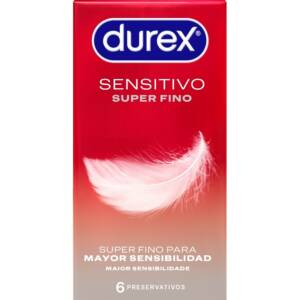 DUREX - SUPER DÜNN, SENSITIV, 6 STÜCK