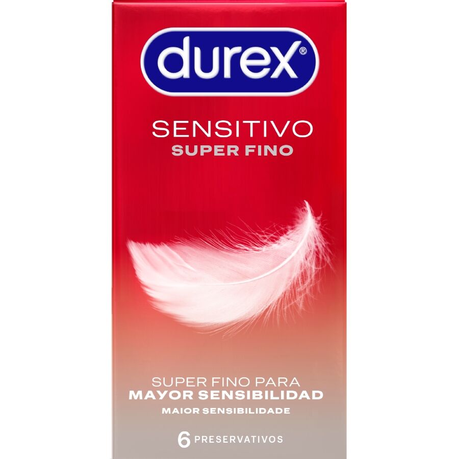 DUREX - SUPER DÜNN, SENSITIV, 6 STÜCK
