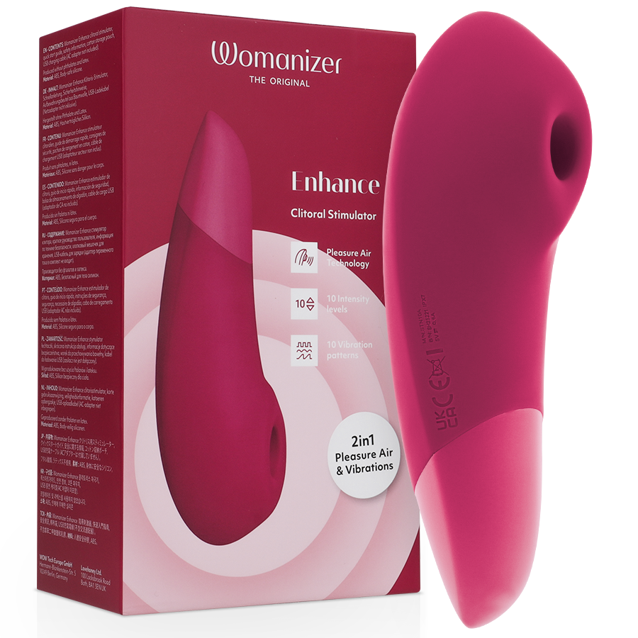 WOMANIZER - Verbessert die Klitorisstimulation, leuchtendes Rosa
