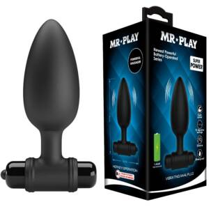 MR PLAY - SUPER POWER ANALPLUG MIT VIBRATION
