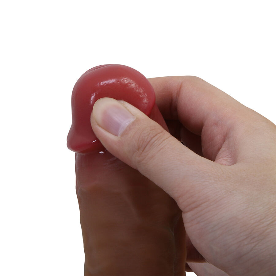 PRETTY LOVE - CURTIS REALISTISCHER DILDO MIT SAUGNAPF 17,3 CM -Ø- 4,2 CM