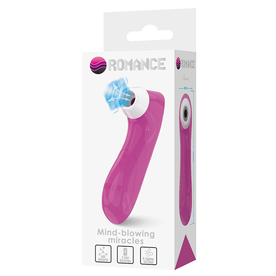 ROMANCE - Klitorissauger mit rosa Pulsationstechnologie