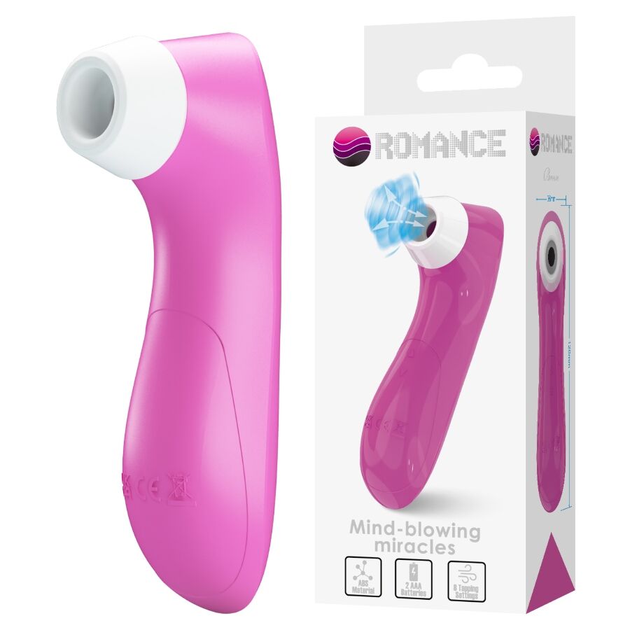 ROMANCE - Klitorissauger mit rosa Pulsationstechnologie