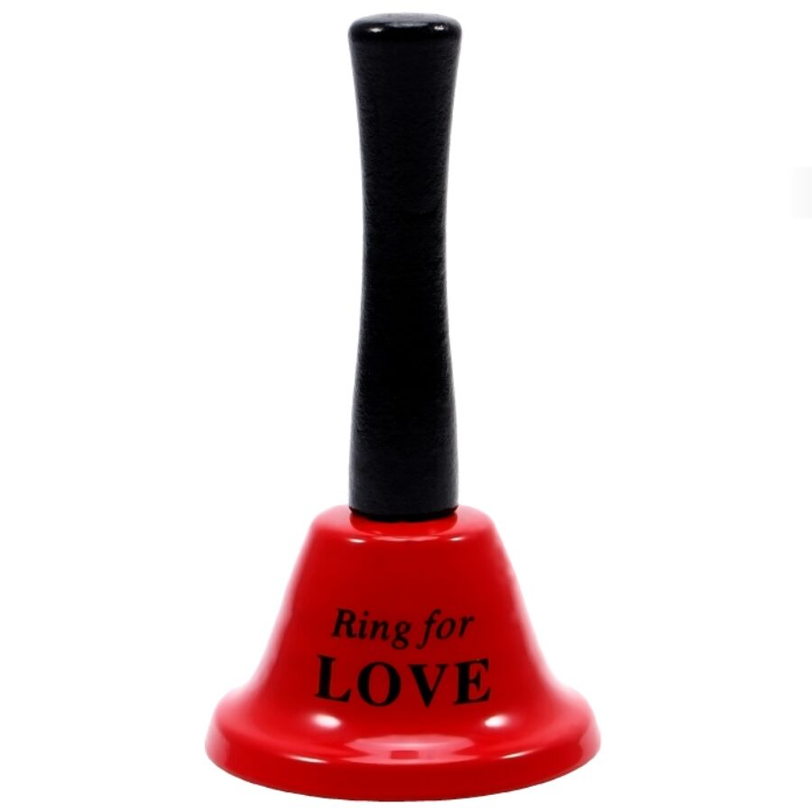 DIABLO PICANTE - Rote Handglocke 'RING FOR LOVE'