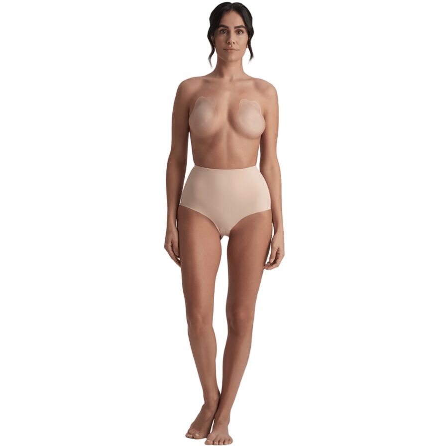 BYE-BRA - RABBIT Silikon-Cups Beige Größe XL