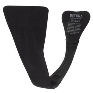 BYE-BRA - TANGA KLEBE Schwarz Einheitsgröße