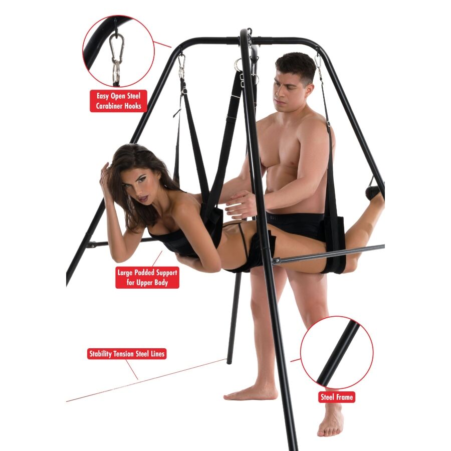 HIDDEN DESIRE - EXTREME LOVERS SEXSCHAUKEL MIT GESTELL