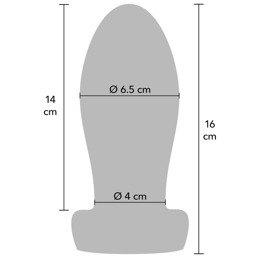 HIDDEN DESIRE - EXTREME HEAVY ANALSTRETCHER ANALPLUG L