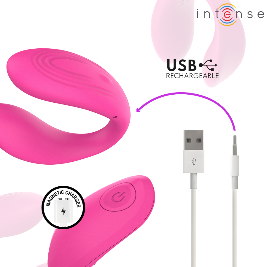 INTENSE - NORA Vibrationklemmensimulator Rosa