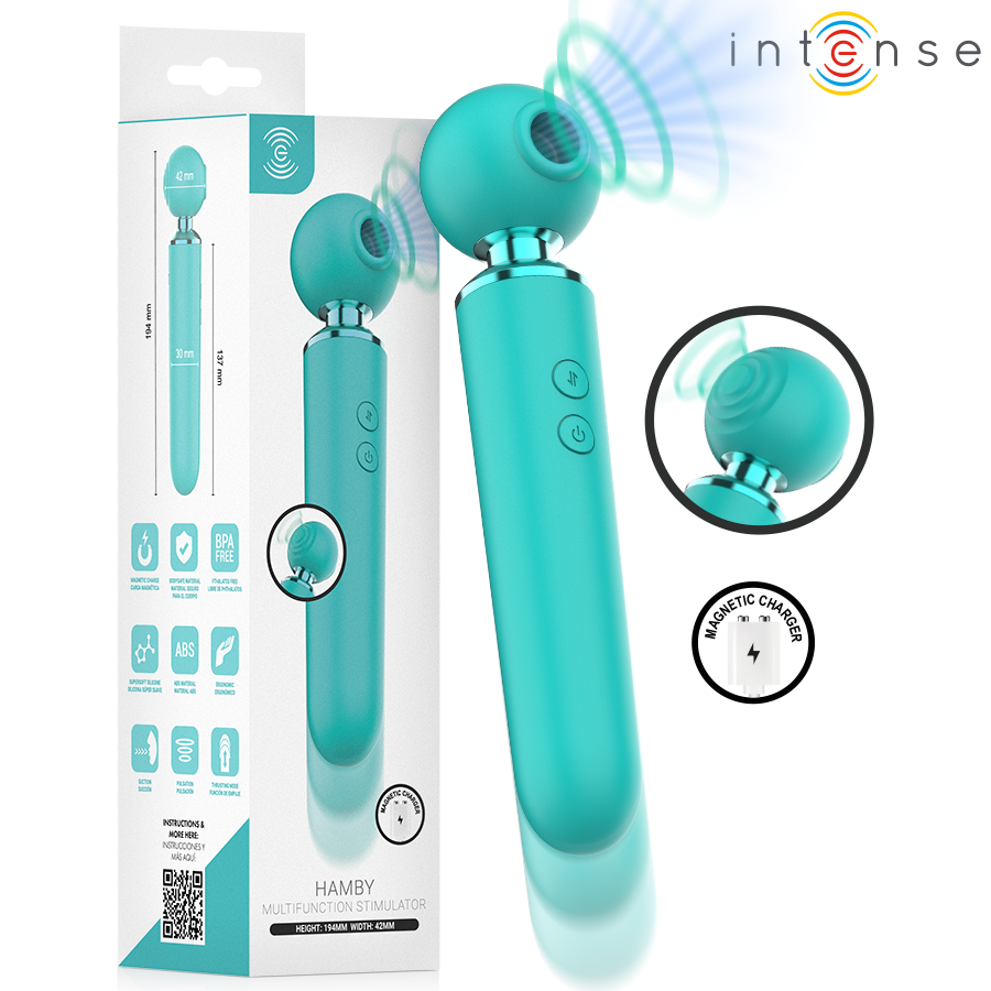 INTENSE - HAMBY Multifunktions-Saug- und Vibrationsstimulator