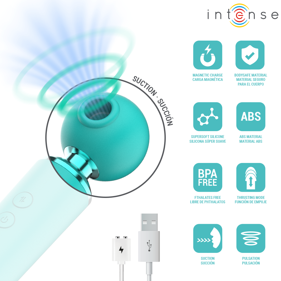 INTENSE - HAMBY Multifunktions-Saug- und Vibrationsstimulator
