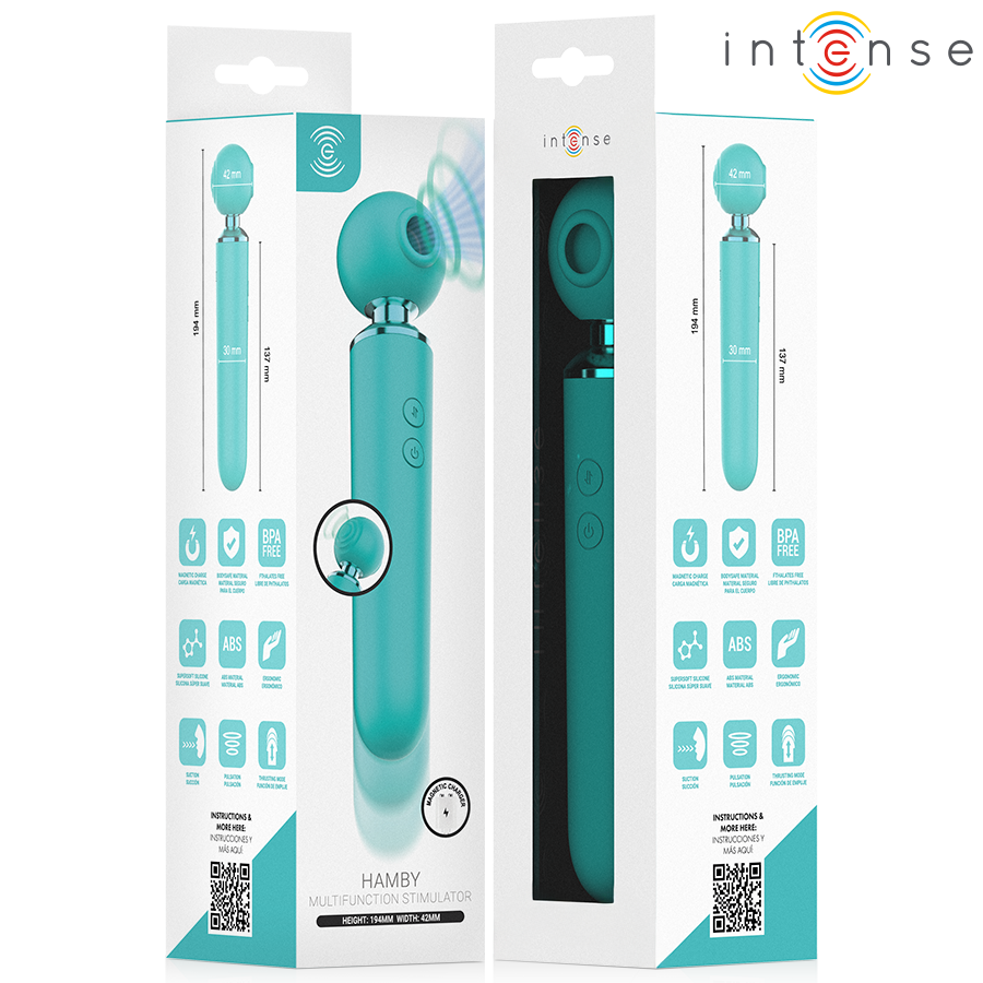INTENSE - HAMBY Multifunktions-Saug- und Vibrationsstimulator