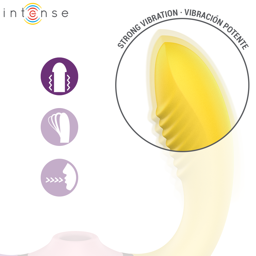 INTENSE - WILLOW 3-IN-1 Saug- und Vibrationsstimulator