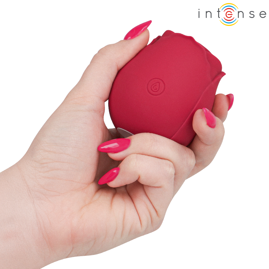 INTENSE - CAMELLIA Klitoralsaugspotine Rose von WAVES Bordeaux