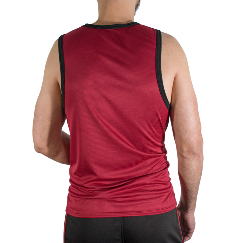 MACHO - CMV003 MAHONI GYM T-SHIRT L/XL