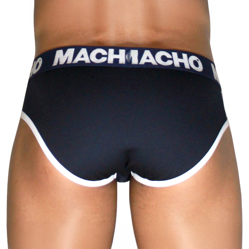 MACHO - MCH008 Marineblau Klassisches Slip L