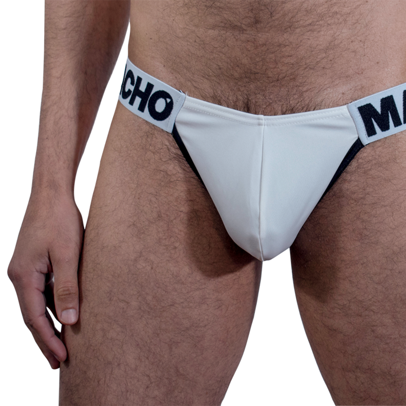 MACHO - MCH009 Weißes Slip Seite L