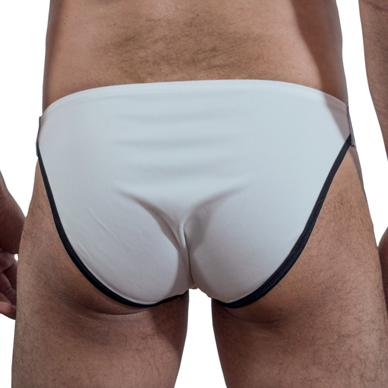 MACHO - MCH009 Weißes Slip Seite L
