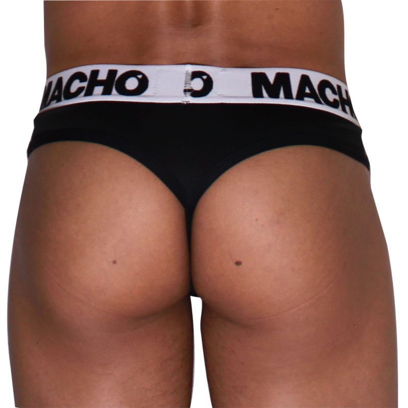 MACHO - MTG002 Schwarz/Schwarzer String M