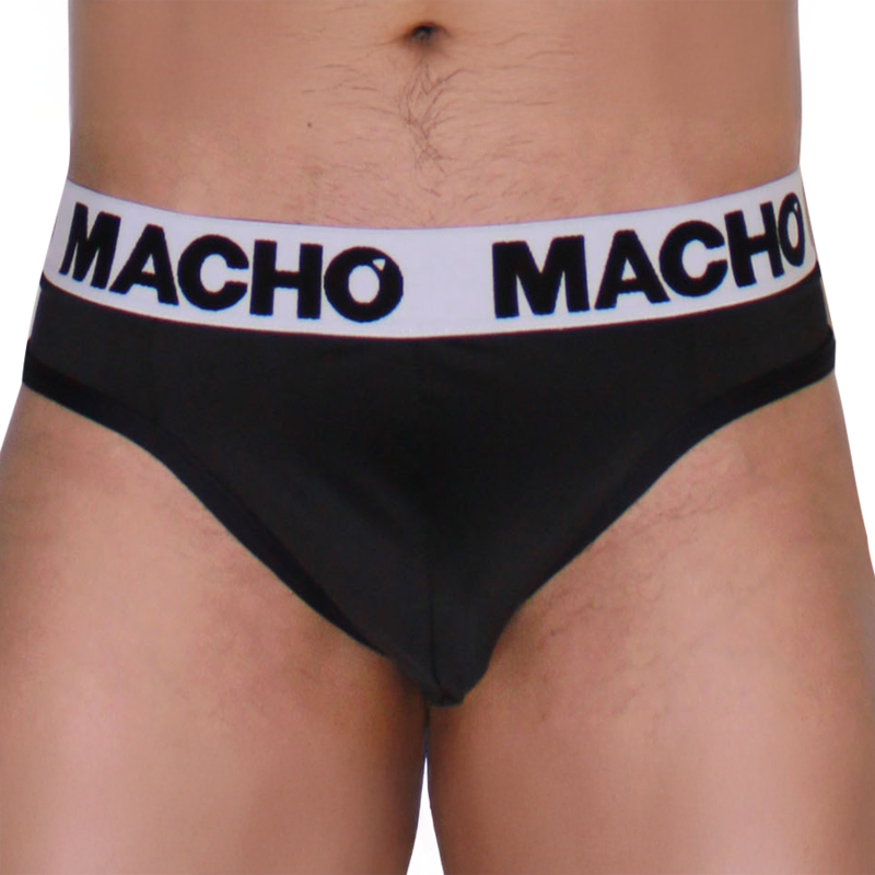 MACHO - MTG002 Schwarz/Schwarzer String L