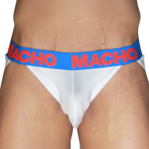 MACHO - MX29AZ Weißer Jock + Dunkelblau L