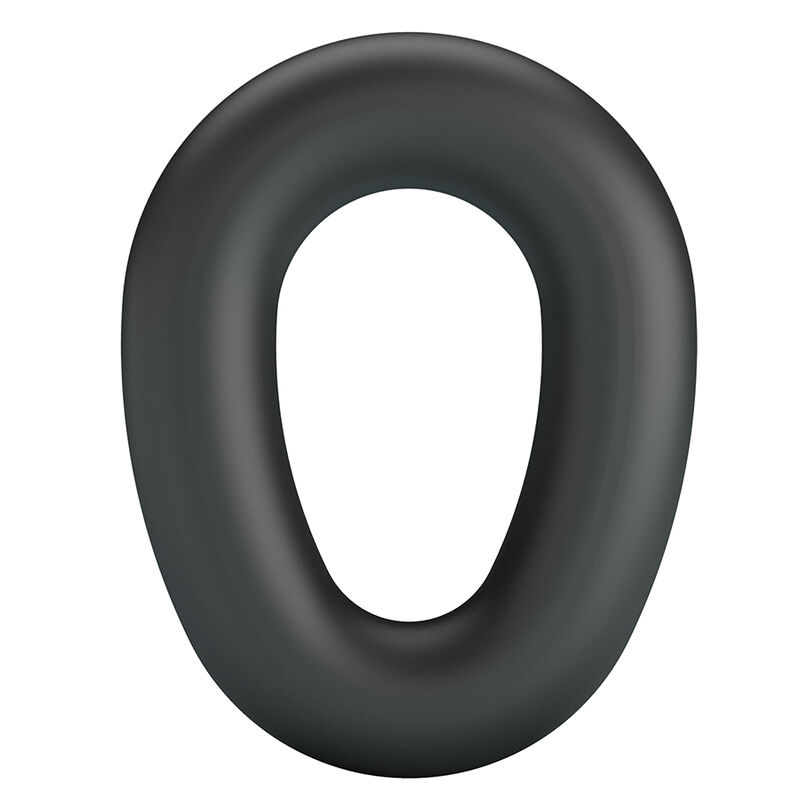 CRAZY BULL - VESPER SUPERSOFT SILIKON-Penisring Schwarz