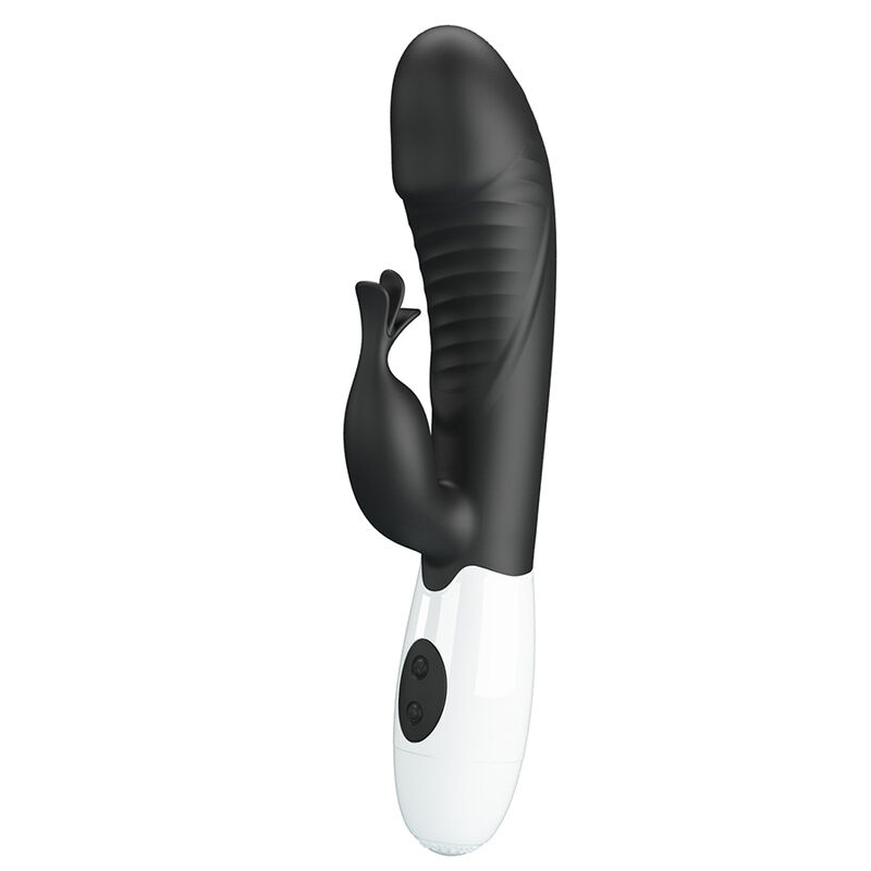 PRETTY LOVE - RASMUSSEN 30-FUNKTIONEN-HASE-VIBRATOR Schwarz