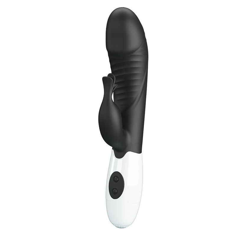 PRETTY LOVE - RASMUSSEN 30-FUNKTIONEN-HASE-VIBRATOR Schwarz