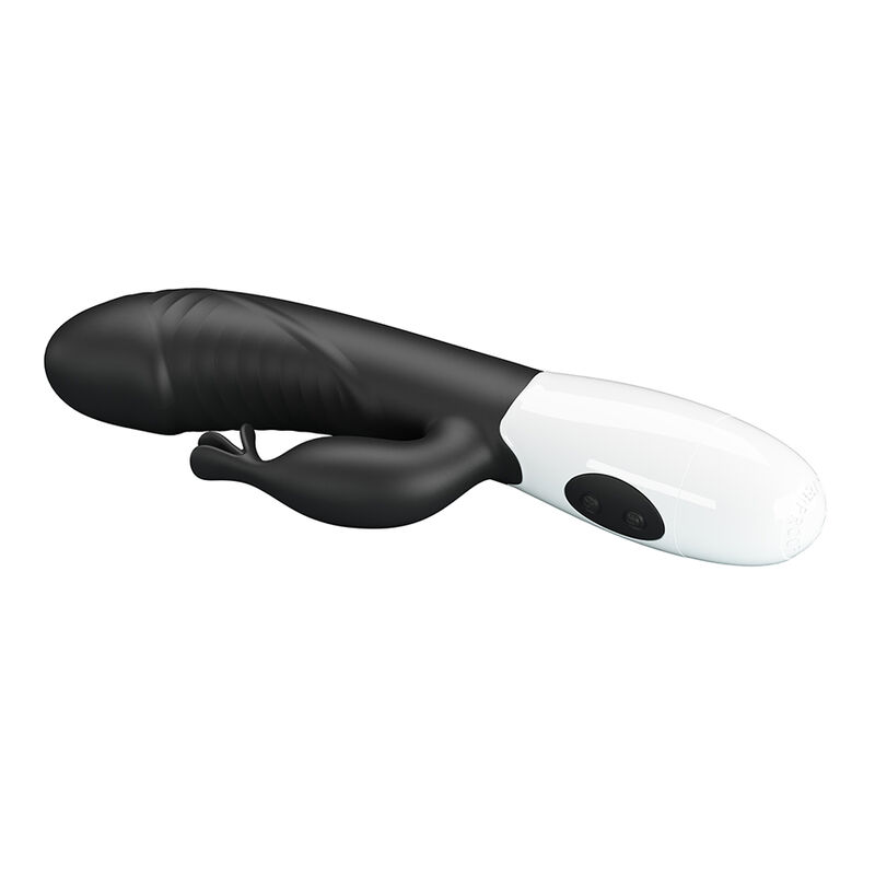 PRETTY LOVE - RASMUSSEN 30-FUNKTIONEN-HASE-VIBRATOR Schwarz