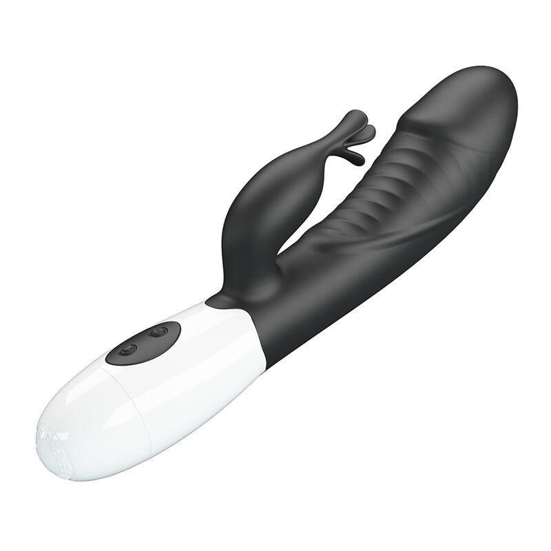 PRETTY LOVE - RASMUSSEN 30-FUNKTIONEN-HASE-VIBRATOR Schwarz