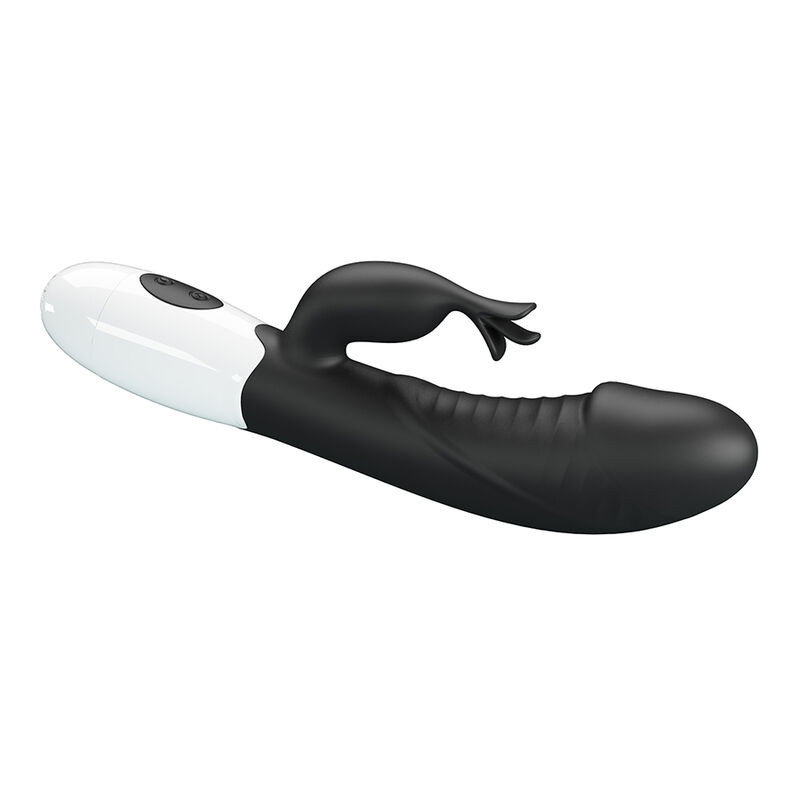 PRETTY LOVE - RASMUSSEN 30-FUNKTIONEN-HASE-VIBRATOR Schwarz
