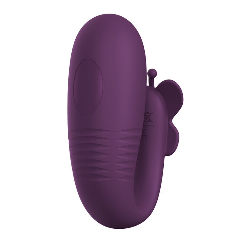 PRETTY LOVE - KLAY STOSS-EI-VIBRATOR, APP-STEUERUNG, Lila