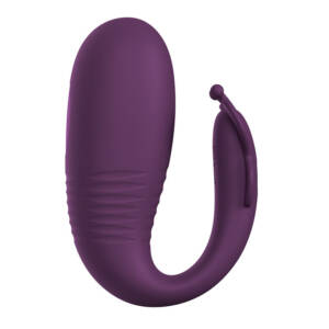 PRETTY LOVE - KLAY STOSS-EI-VIBRATOR, APP-STEUERUNG, Lila