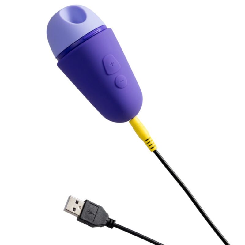 ROMP - KOSTENLOSER X KLITORISSTIMULATOR MIT DECKEL, 10 STUFEN, WIEDERAUFLADBAR, LILA