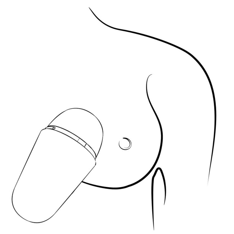 ROMP - KOSTENLOSER X KLITORISSTIMULATOR MIT DECKEL, 10 STUFEN, WIEDERAUFLADBAR, LILA