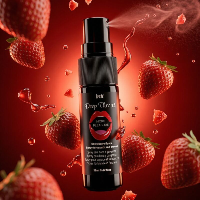 INTT – DEEP THROAT MORE PLEASURE ORAL SPRAY Erdbeergeschmack