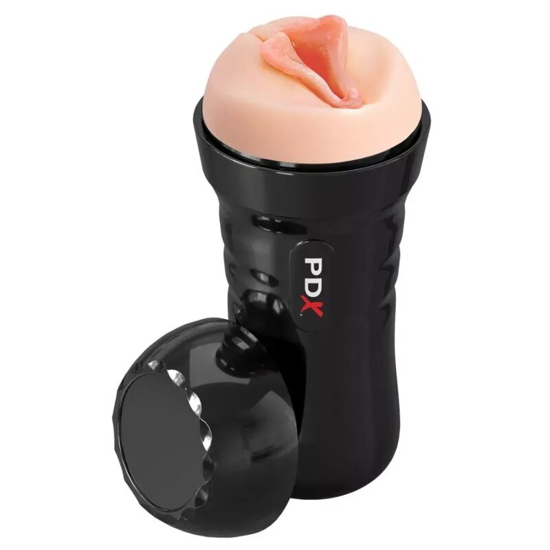 PDX EXTREME - REALISTISCHER SELBSTSCHMIERBARER MASTURBATOR MIT SUPER LECKEREN LIPPEN