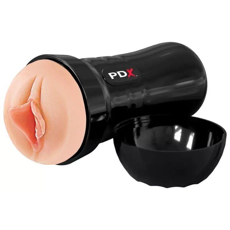PDX EXTREME - REALISTISCHER SELBSTSCHMIERBARER MASTURBATOR MIT SUPER LECKEREN LIPPEN