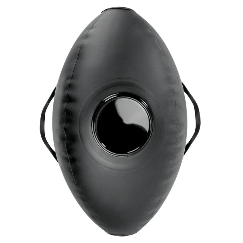 FETISH FANTASY SERIES - AUFBLASBARER LIEBESBALL MIT DILDO, SCHWARZ, 41,9 CM